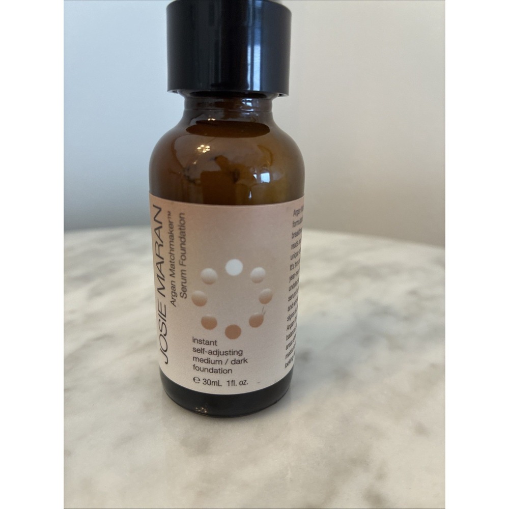 Josie Maran Argan Matchmaker Serum Foundation Medium / Dark 1 oz. - Picture 4 of 5